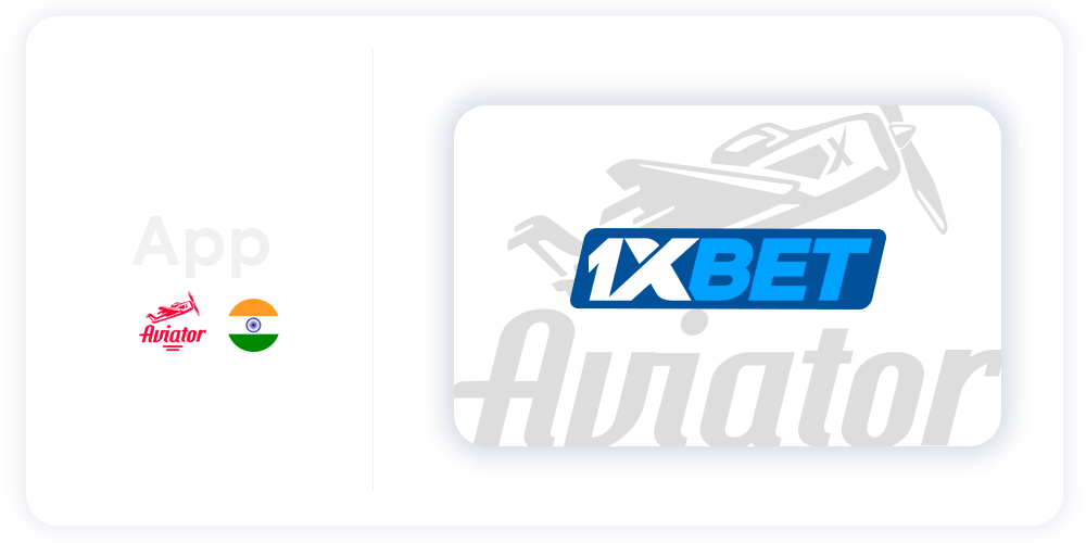 Play Aviator betting game with 1xbet App